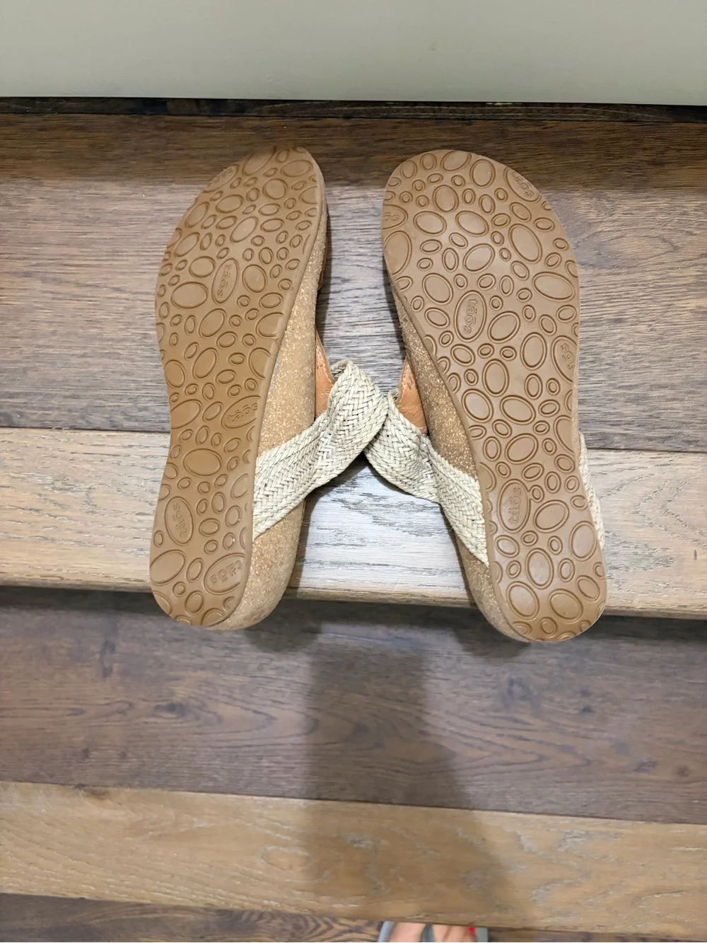 Women’s Tai’s Braided Toe-Post Sandals in Neutral Beige